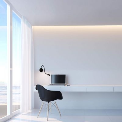 Kinkiet 1x3 W czarny LP20211WBK Light Prestige Senise