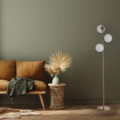 Lampa stojąca 3x40 W złoty LP0023F Light Prestige Dorado