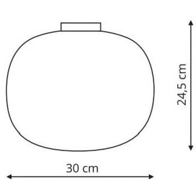 Lampa podsufitowa 1x60 W biała LP0521C Light Prestige Jukon