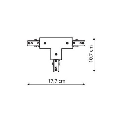 Łącznik biały LP553WH Light Prestige System 1F
