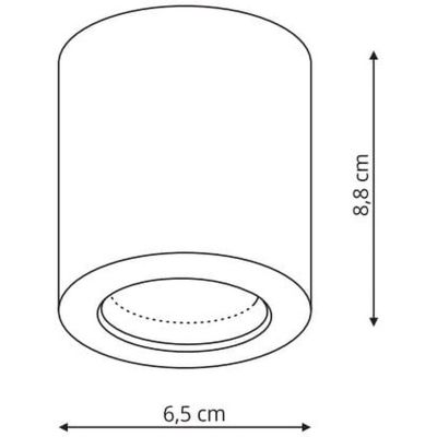 Lampa podsufitowa LP65101SMWH Light Prestige Faro
