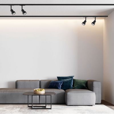 Lampa do szynoprzewodów 1x50 W czarny LP7331RBK Light Prestige Storm