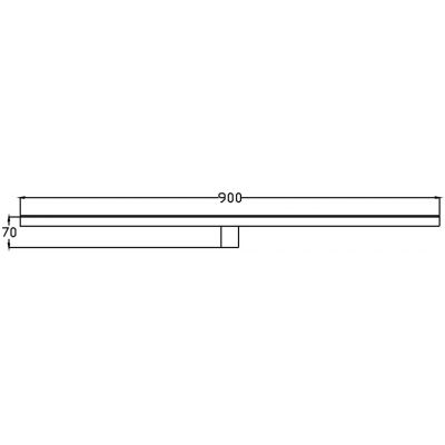 Kinkiet 1x32 W czarny LP7781WXXLBK Light Prestige Nevada