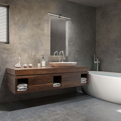 Kinkiet 1x32 W czarny LP7781WXXLBK Light Prestige Nevada