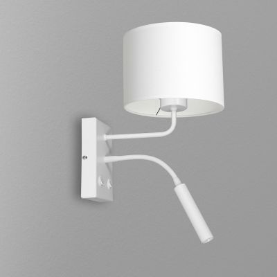 Kinkiet 2x15 W biały 3423 Luminex Arden