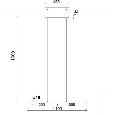 Lampa wisząca 6825 Mantra Torch