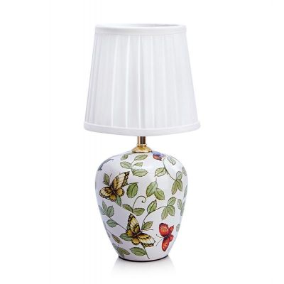 Lampa stołowa 1x40 W biała 107039 Markslöjd Mansion