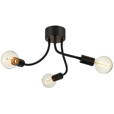 Lampa podsufitowa 3x20 W czarna 107930 Markslöjd Medusa