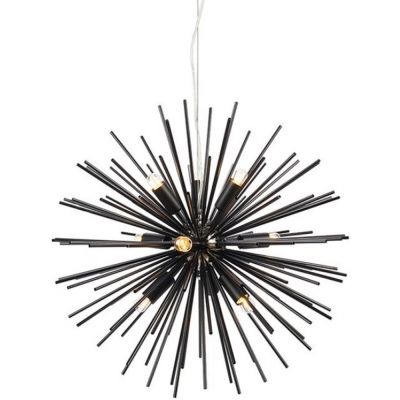 Lampa wisząca powyżej 6x20 W czarna 108048 Markslöjd Soleil