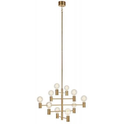 Lampa wisząca powyżej 6x60 W mosiądz 108117 Markslöjd Paris