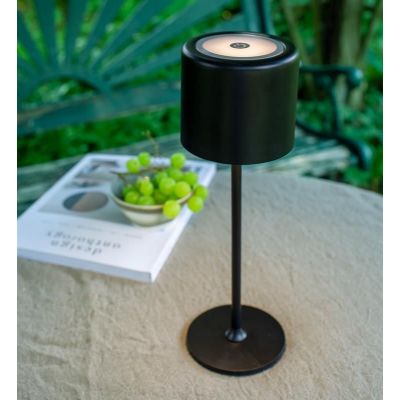 Lampa stołowa 2x2 W czarna 108657 Markslöjd Filo