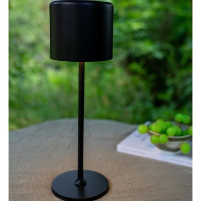 Lampa stołowa 2x2 W czarna 108657 Markslöjd Filo