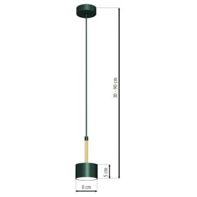 Lampa wisząca MLP7754 Milagro Arena