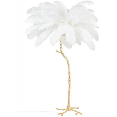 Lampa stojąca 5x40 W biała-złota MSE1501100417 Moosee Tiffany