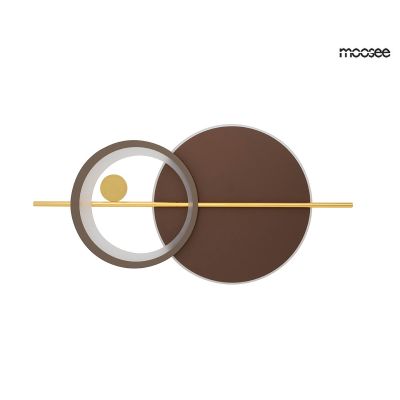 Kinkiet x60 W złoty MSE1501100515 Moosee Moons