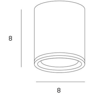 Lampa podsufitowa C0215 MaxLight Form