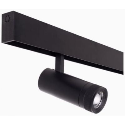 Lampa do systemu linkowego 1x12 W czarny M0013D MaxLight Magnetic