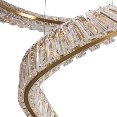 Lampa wisząca 1x60 W złota P0477 MaxLight Charme