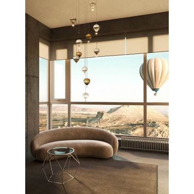 Lampa wisząca powyżej 6x6 W biała P0526D MaxLight Palloncini