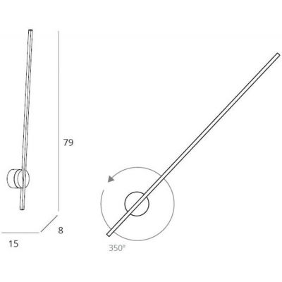 Kinkiet W0212 MaxLight Spider