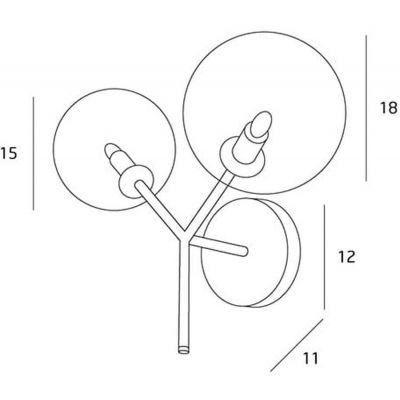 Kinkiet W0254 MaxLight Lollipop