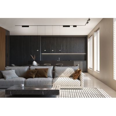 Lampa do szynoprzewodów 1x15 W czarny 10147 Nowodvorski Lighting LVM