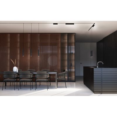 Lampa do szynoprzewodów 1x15 W czarny 10148  Nowodvorski Lighting LVM