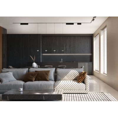 Lampa do szynoprzewodów 1x5 W czarny 10154 Nowodvorski Lighting LVM