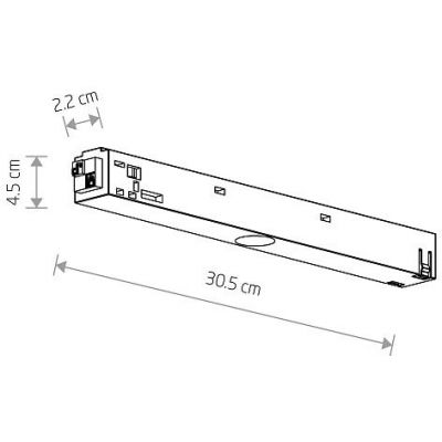 Zasilanie x W czarny 10161 Nowodvorski Lighting LVM
