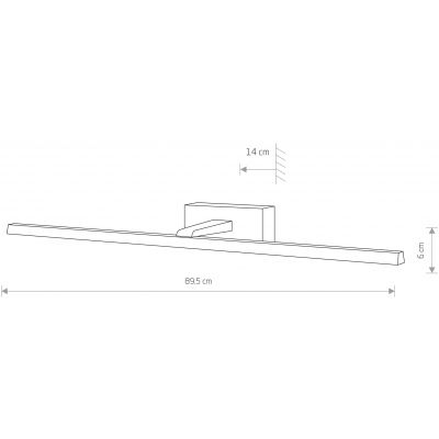 Kinkiet 1x18 W czarny 10284 Nowodvorski Lighting Van Gogh