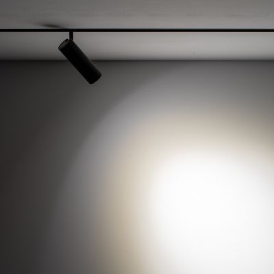 Lampa do szynoprzewodów 1x9 W czarny 10656 Nowodvorski Lighting LVM