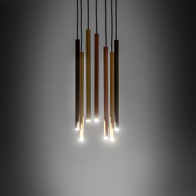 Lampa wisząca powyżej 6x10 W multikolor 10704 Nowodvorski Lighting Laser