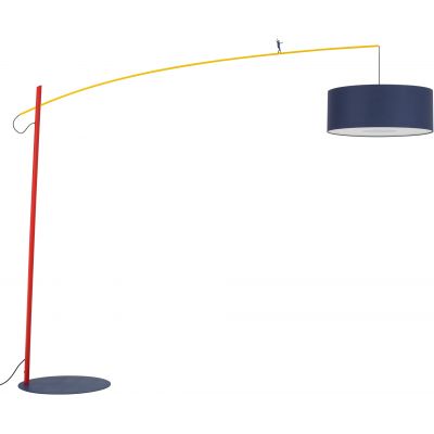 Lampa stojąca 1x25 W czerwona-żółta 11430 Nowodvorski Lighting Poise