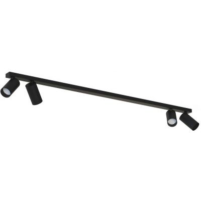 Lampa podsufitowa 4x10 W czarna 7843 Nowodvorski Lighting Mono