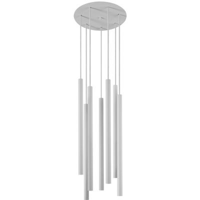 Lampa wisząca powyżej 6x10 W biała 8918 Nowodvorski Lighting Laser