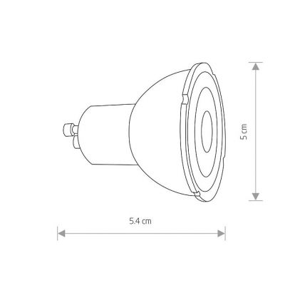Żarówka LED 1x7 W gu10 9178 Nowodvorski Lighting Angle