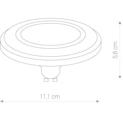 Żarówka LED 1x9 W gu10/es111 9211 Nowodvorski Lighting