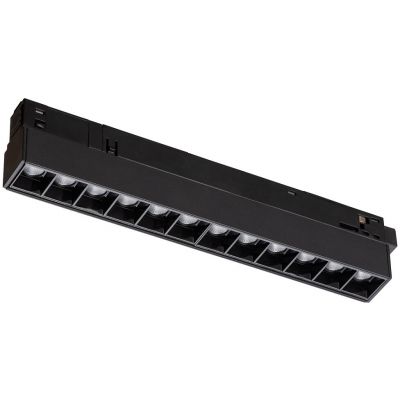 Lampa do szynoprzewodów 1x9 W czarny 10644 Nowodvorski Lighting LVM