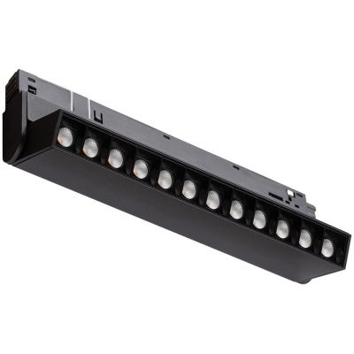 Lampa do szynoprzewodów 1x9 W czarny 10646 Nowodvorski Lighting LVM