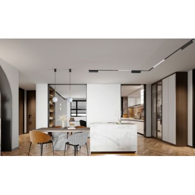 Lampa do szynoprzewodów 1x15 W czarny 10650 Nowodvorski Lighting LVM