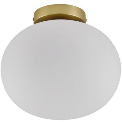 Lampa podsufitowa 1x25 W biała-mosiądz 2010506001 Nordlux Alton