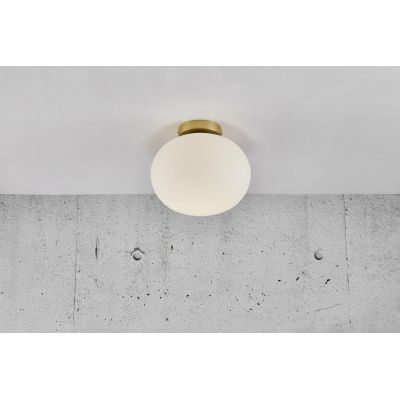Lampa podsufitowa 1x25 W biała-mosiądz 2010506001 Nordlux Alton