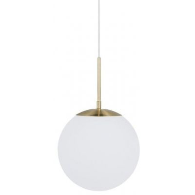 Lampa wisząca 1x25 W biała-złota 2010563035 Nordlux Grant