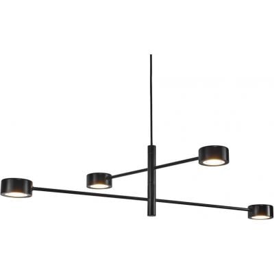Lampa wisząca 4x5 W czarna 2010803003 Nordlux Clyde