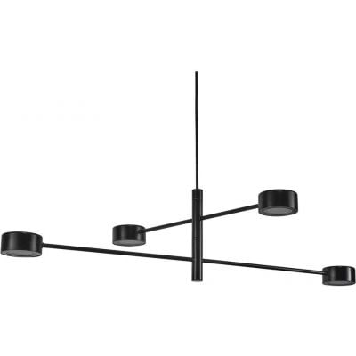 Lampa wisząca 4x5 W czarna 2010803003 Nordlux Clyde