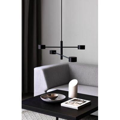 Lampa wisząca 4x5 W czarna 2010803003 Nordlux Clyde