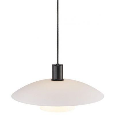 Lampa wisząca 1x40 W biała-czarna 2010863001 Nordlux Verona