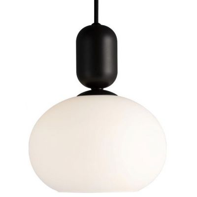 Lampa wisząca 1x40 W biała-czarna 2011003003 Nordlux Notti