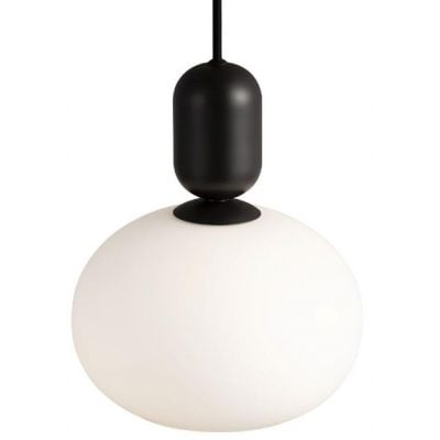 Lampa wisząca 1x40 W biała-czarna 2011003003 Nordlux Notti