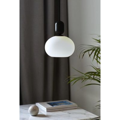 Lampa wisząca 1x40 W biała-czarna 2011003003 Nordlux Notti
